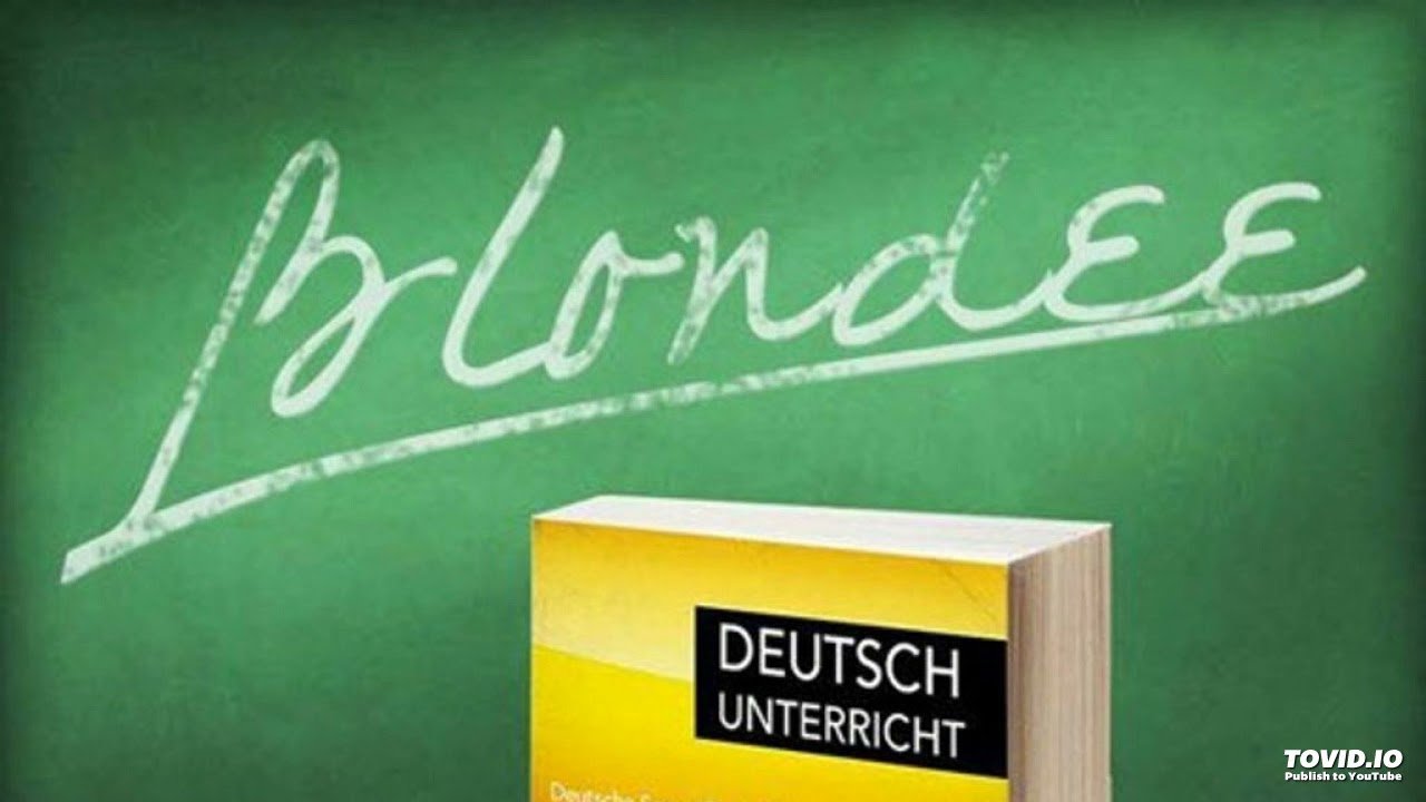 Blondee Deutsch Unterricht 03