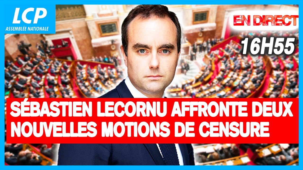[A VENIR 16H55] Budget 2026, Sébastien Lecornu affronte 2 nouvelles motions de censure - 02/02/2026