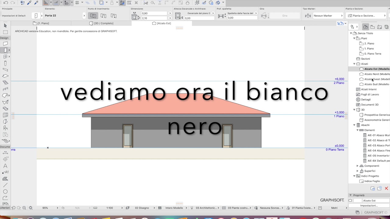 Come impostare i prospetti in Archicad