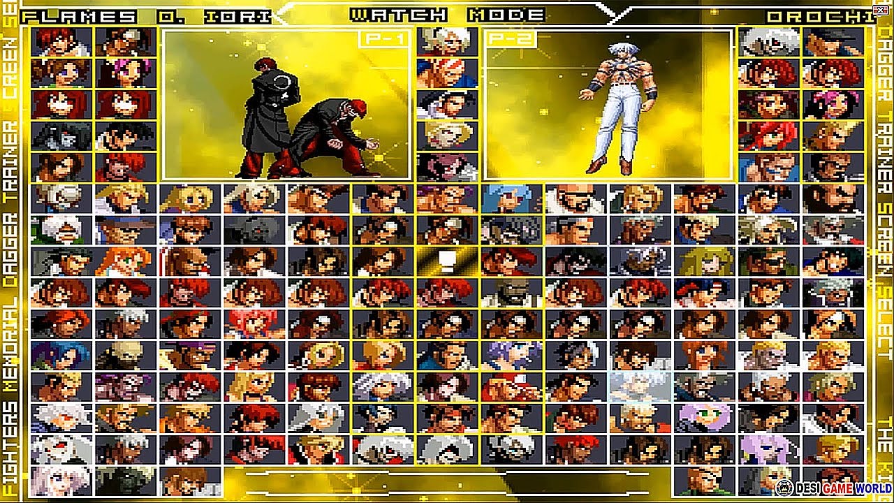 The King of Fighters Memorial Dagger Trainer ( MUGEN ) 2021