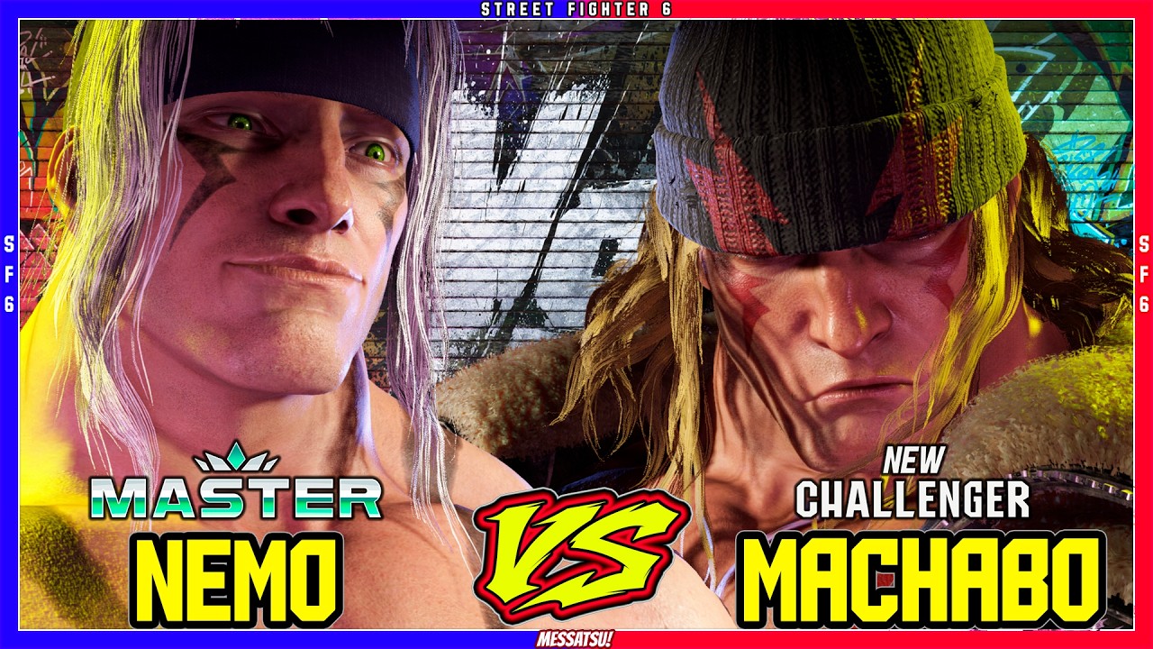 SF6: Clash of Titans! Nemo vs Machabo Insane Alex Mirror Match💥Messatsu!💥スト6💥Street fighter 6