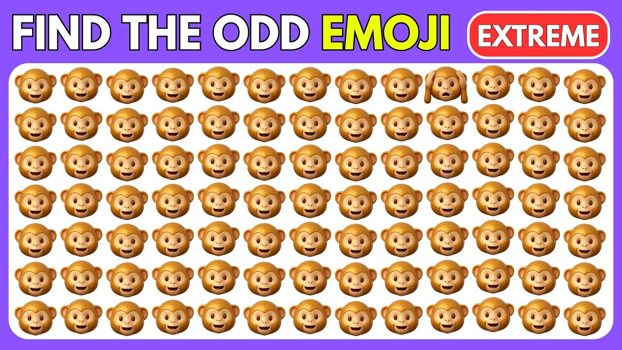 Найдите лишнее — Экстремальная версия с эмодзи 🙄🔥😱 | 30 уровней | Quiz Crocoo