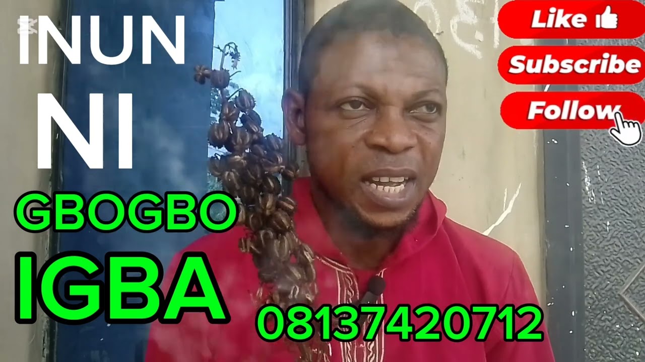 INUN KIKON INUN DIDUN ni gbogbo igba 