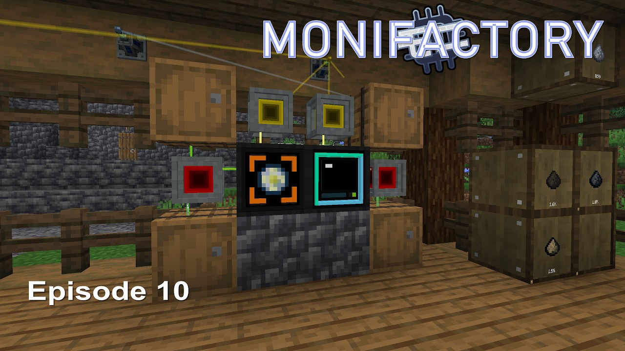 Monifactory ep 10 - Hostile Neural Networks, the Nether, and Energetic Alloy