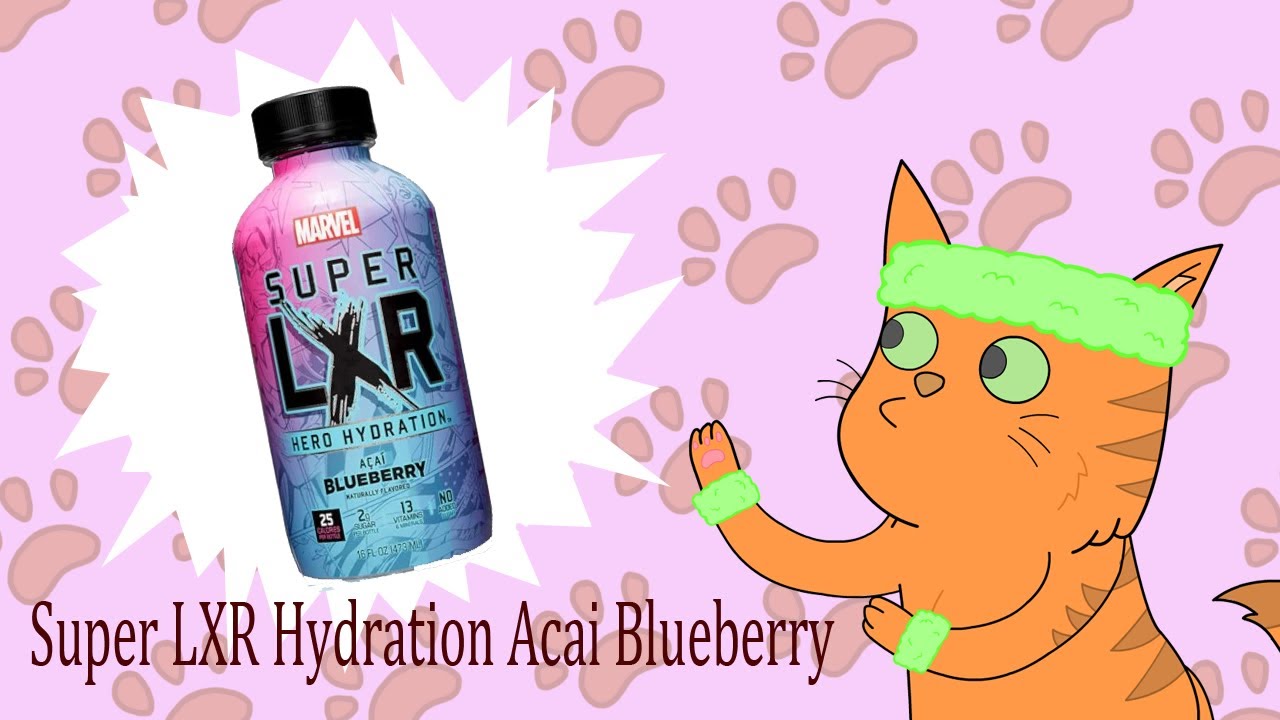 Kool Cat Drinks Episode 185: Super LXR Hydration Acai Blueberry
