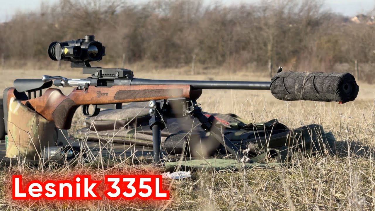 Тепловизионный прицел Lesnik 335L, отстрел на 100 и 300 метров