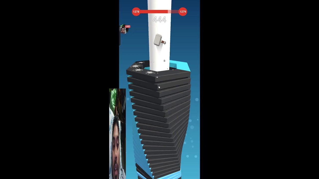 Stack Ball PLATFORM LIVE GAMEPLAY#shorts #shotsfeed #trending #viral #foryou #roblox