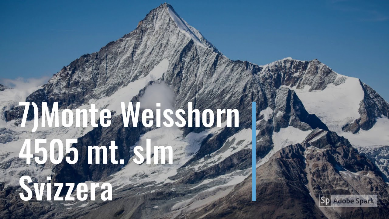 Le 10 montagne pi&ugrave; alte d'Europa