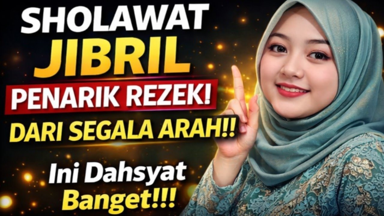 Malam Ini Jika Hatimu Lelah dan Menangis | Sholawat Jibril Penarik Rezeki Mustajab