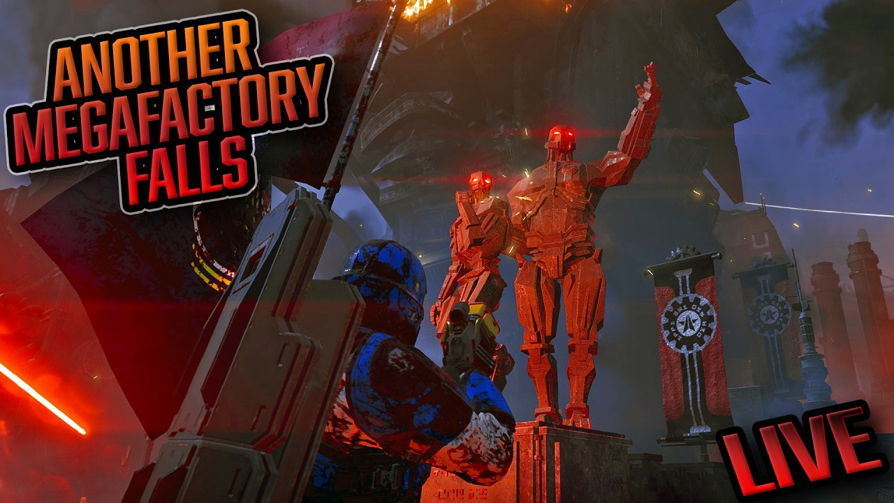 🔴 LIVE: Siege of Cyberstan! 😱 CLASS 3 MEGAFACTORIES INCOMING! | Helldivers 2