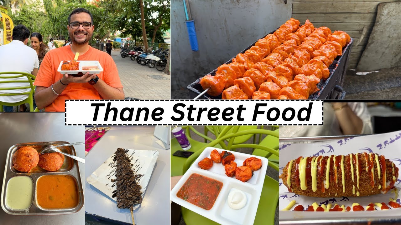 Thane Street Food (Vasant Vihar) | Rumali Shawarma, Korean Corndog, Waffle stick and more.