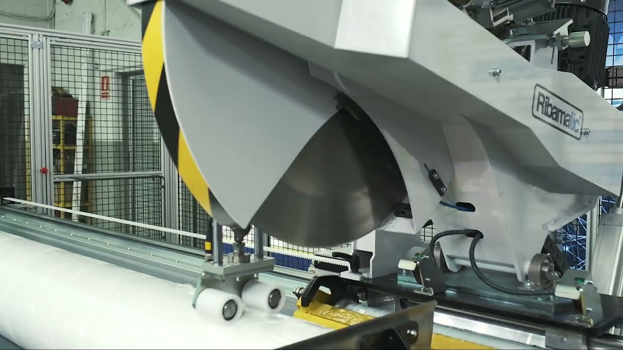 Automatic Roll Cutter & programable Roll Slitting machine MASSIVE by Ribamatic