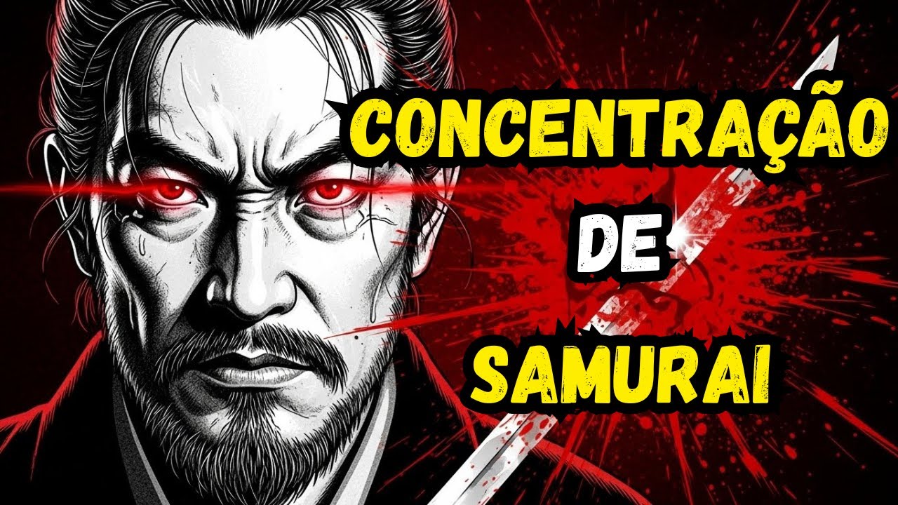 A Técnica ESQUECIDA de Musashi Para 4 HORAS de Foco PROFUNDO (resto do mundo só consegue 23 minutos)