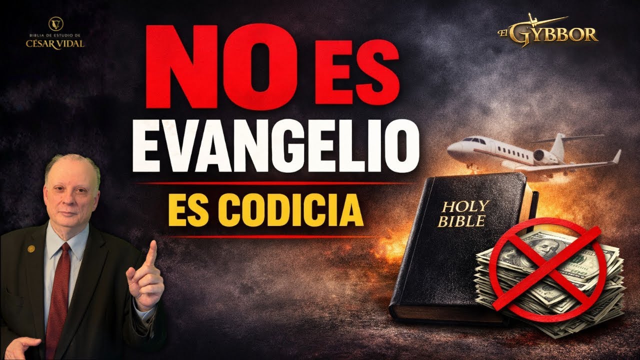César Vidal DESTROZA el Evangelio de la Prosperidad (Biblia vs Codicia).