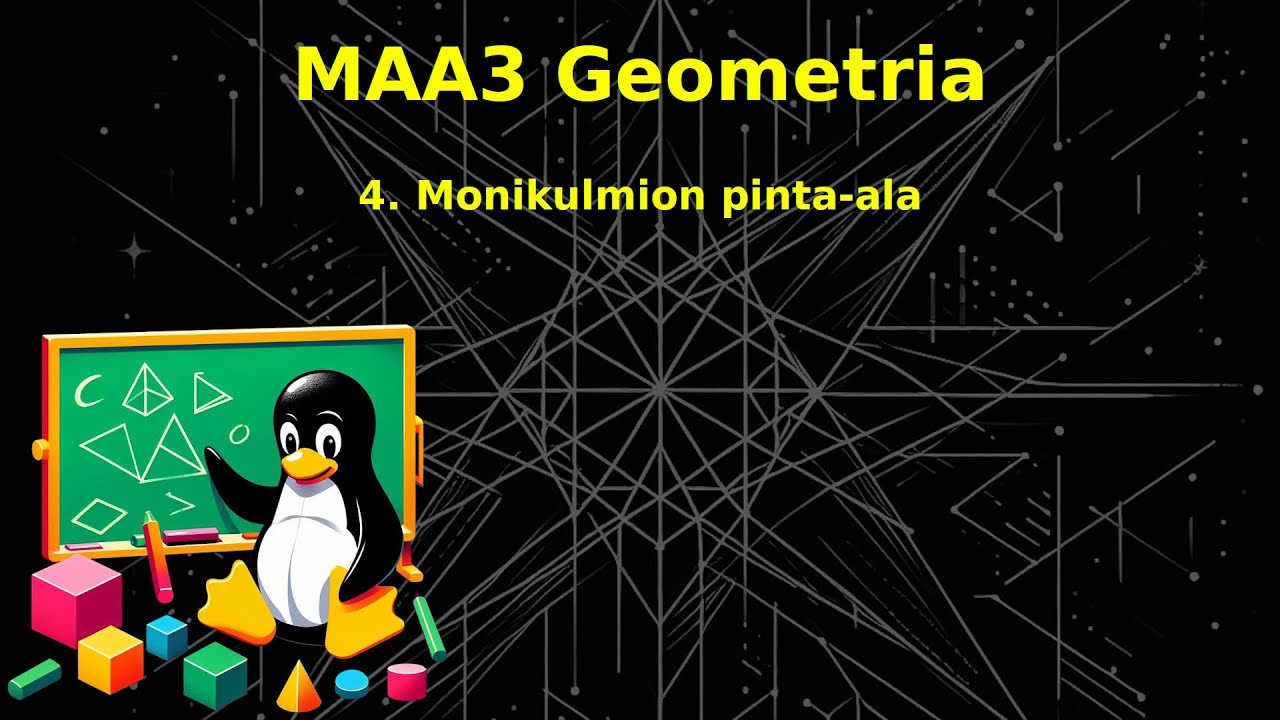 MAA3 4. Monikulmion pinta ala