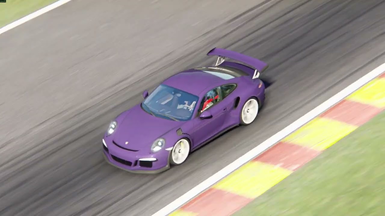 GT3RS PureSound at Circuit SPA Francorchamps