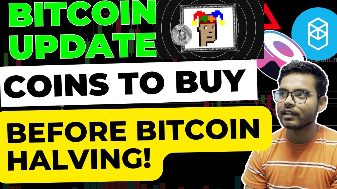 BITCOIN Update : Crypto Tokens To Buy Before 2024 Bitcoin Halving | BRC 20 Tokens That will 3X Fast!