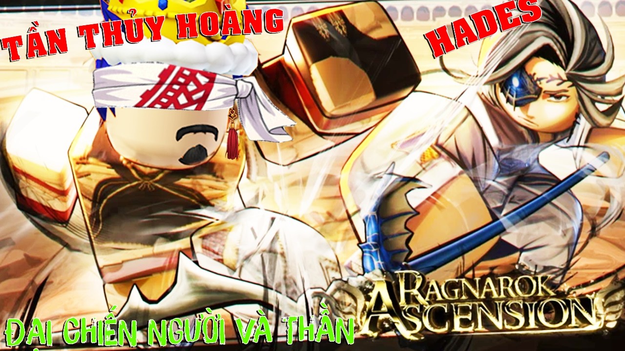 Roblox – GAME MỚI RECORD OF RAGNAROK! TÔI HÓA TẦN THỦY HOÀNG SOLO THẦN HADES | Ragnarok Ascension