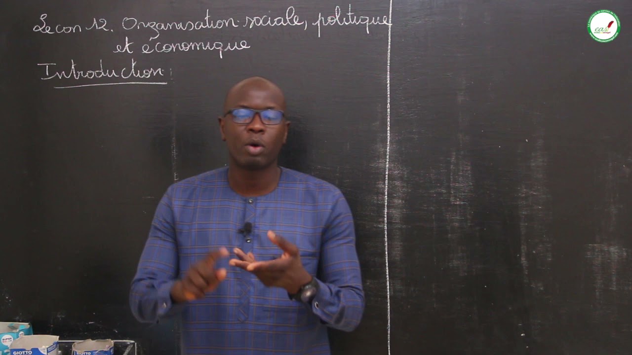 Cours - Terminale - HG : Organisation sociale, politique et &eacute;conomique / M. FALL
