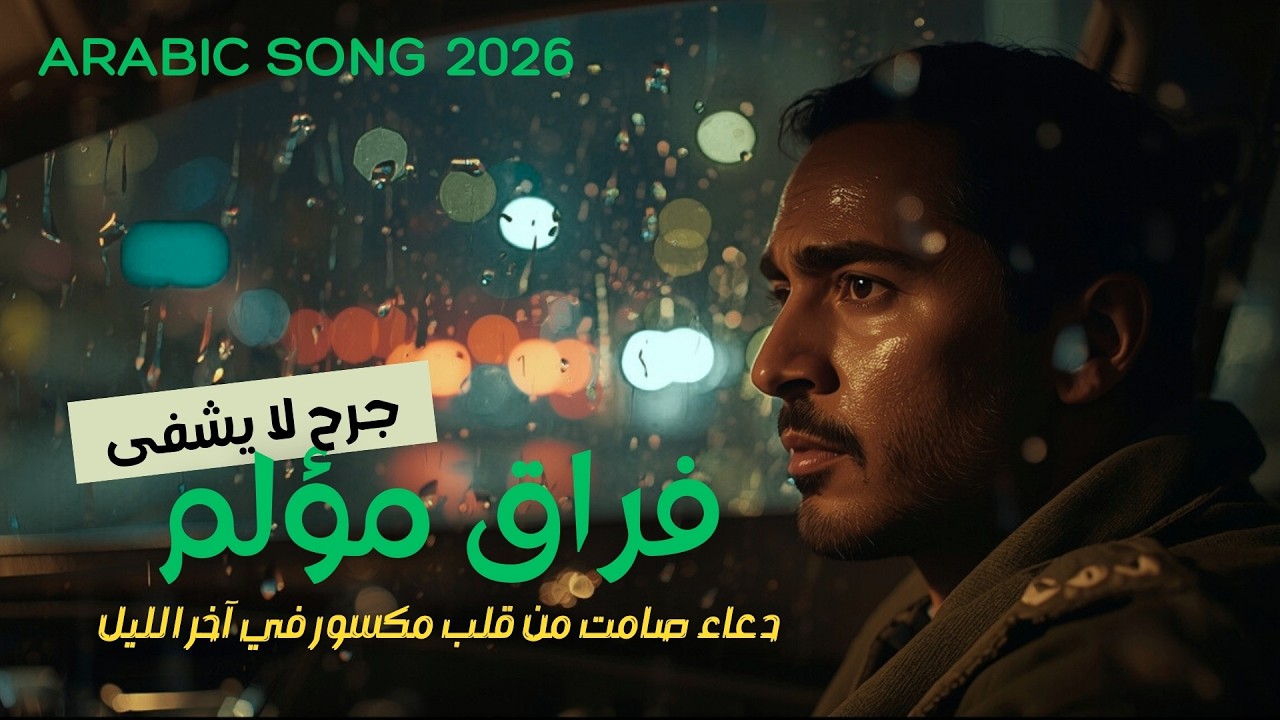 حين يبكي القلب بصمت ويطول الفراق | أنين روح متعب • Arabic Sad Song
