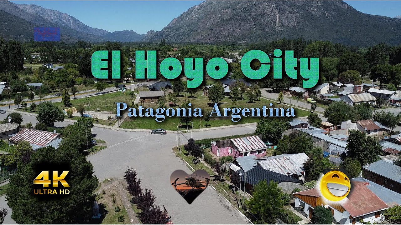 El Hoyo City & Rio Epuyen River - Patagonia Argentina UHD 4K 🇦🇷 🌲 ☀️