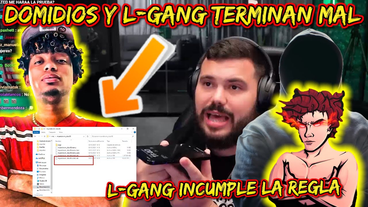 DOMIDIOS LE ENCUENTRA HACKER a L-GANG?😱DOMIDIOS PIDE A ZELIKA QUE REVISE LA PC DE L-GANG Y PASA ESTO