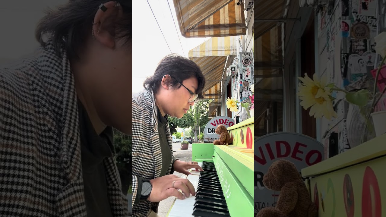 Unknown storm - 7/9 - public piano @ Albina Portland, Oregon #piano #shortspiano #shorts