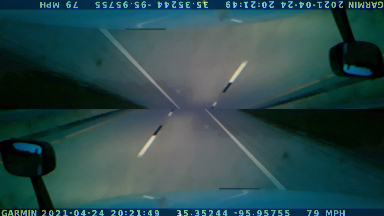 an 80mph steer tire blow out