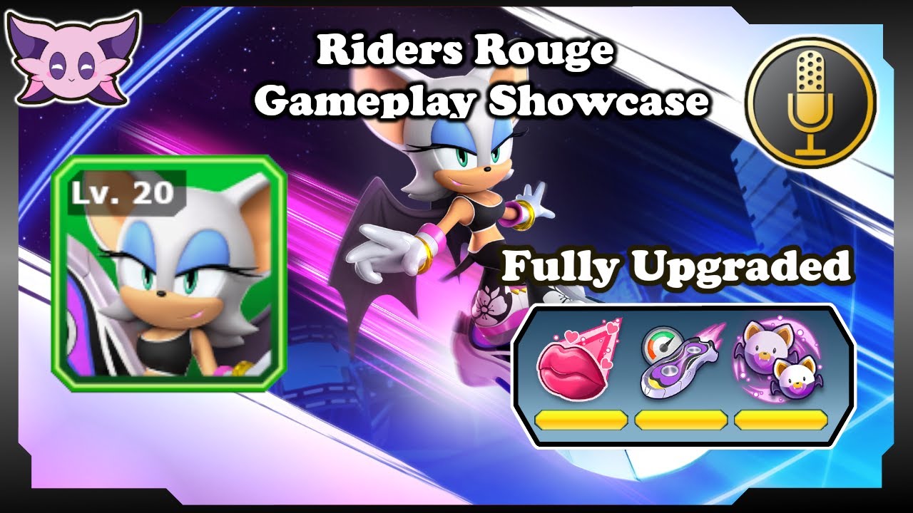 Lv 20 Riders Rouge Gameplay Showcase With Voice
