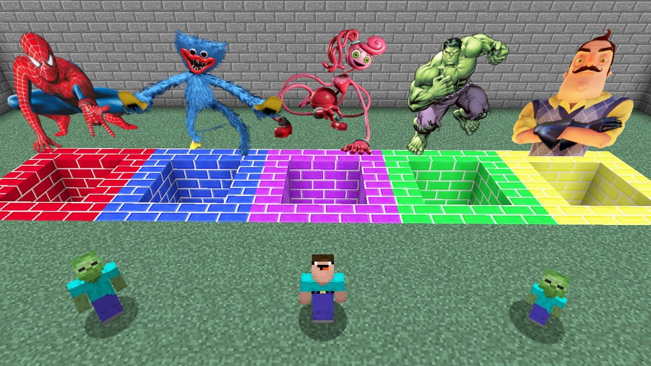 YANLIŞ KORKUNÇ ÇUKURU SEÇERSEN ÖLÜRSÜN 😱 - Minecraft