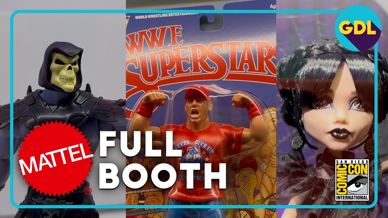 MOTU Movie Props and More at Mattel's 2025 SDCC Booth!