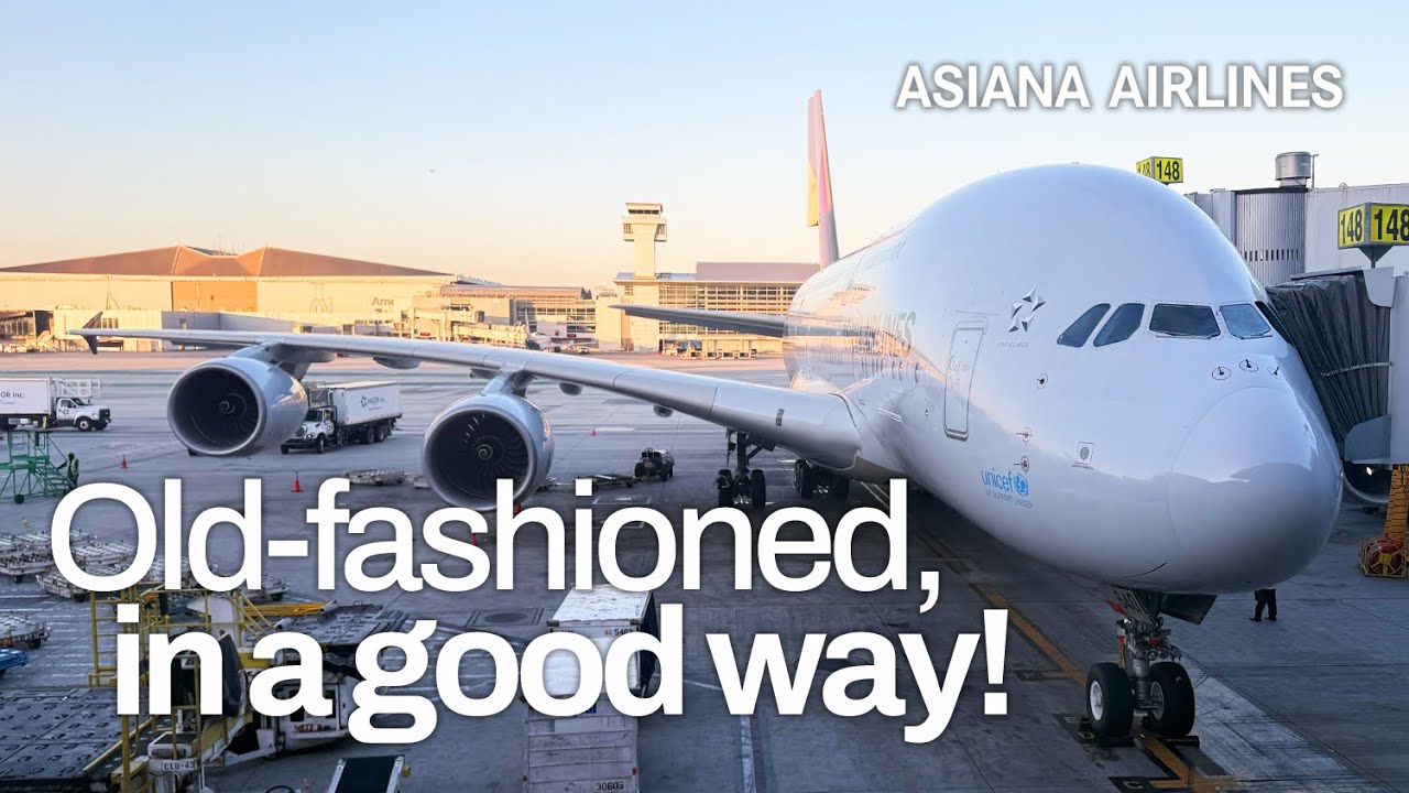 Asiana Airlines A380 Economy Class | Los Angeles ✈ Seoul Incheon