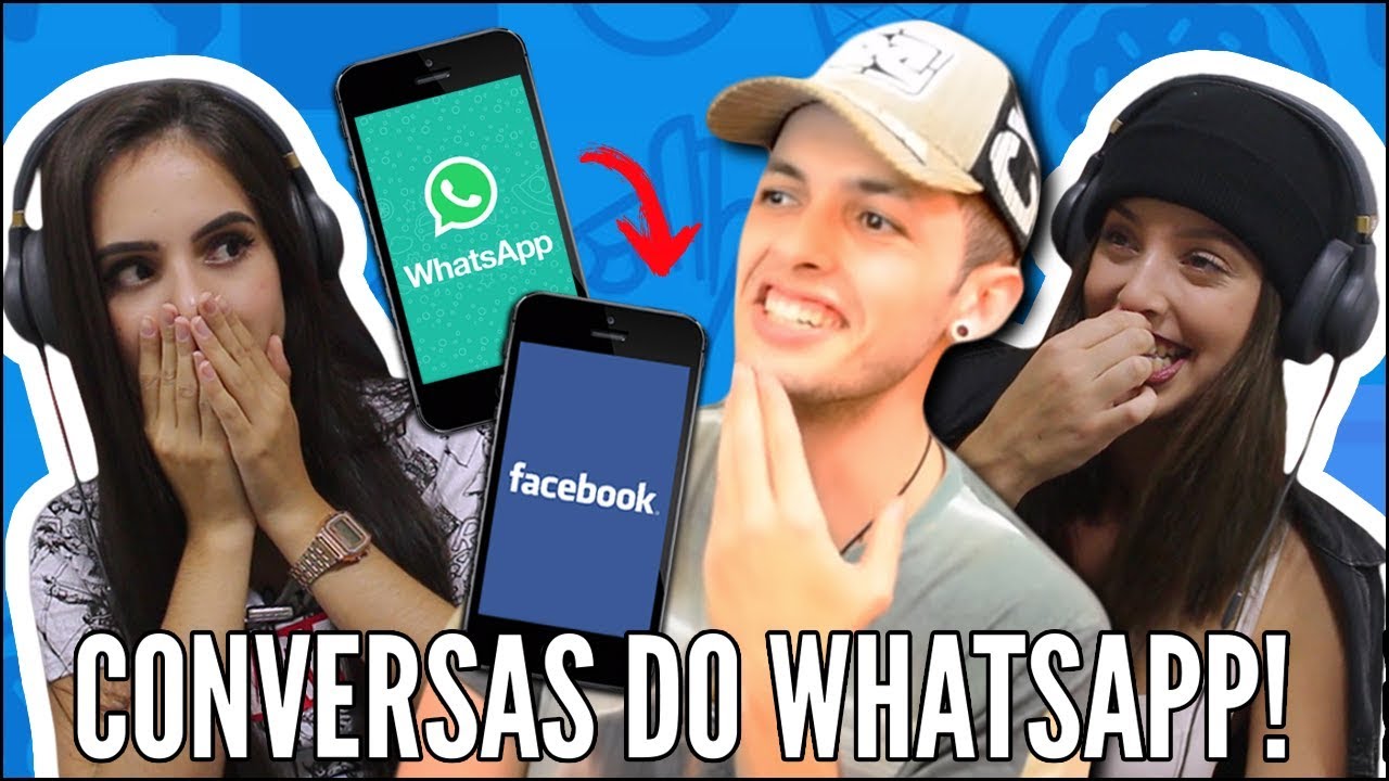 JOVENS REAGEM A CONVERSAS DO WHATSAPP E FACEBOOK - MARCOS COELHO