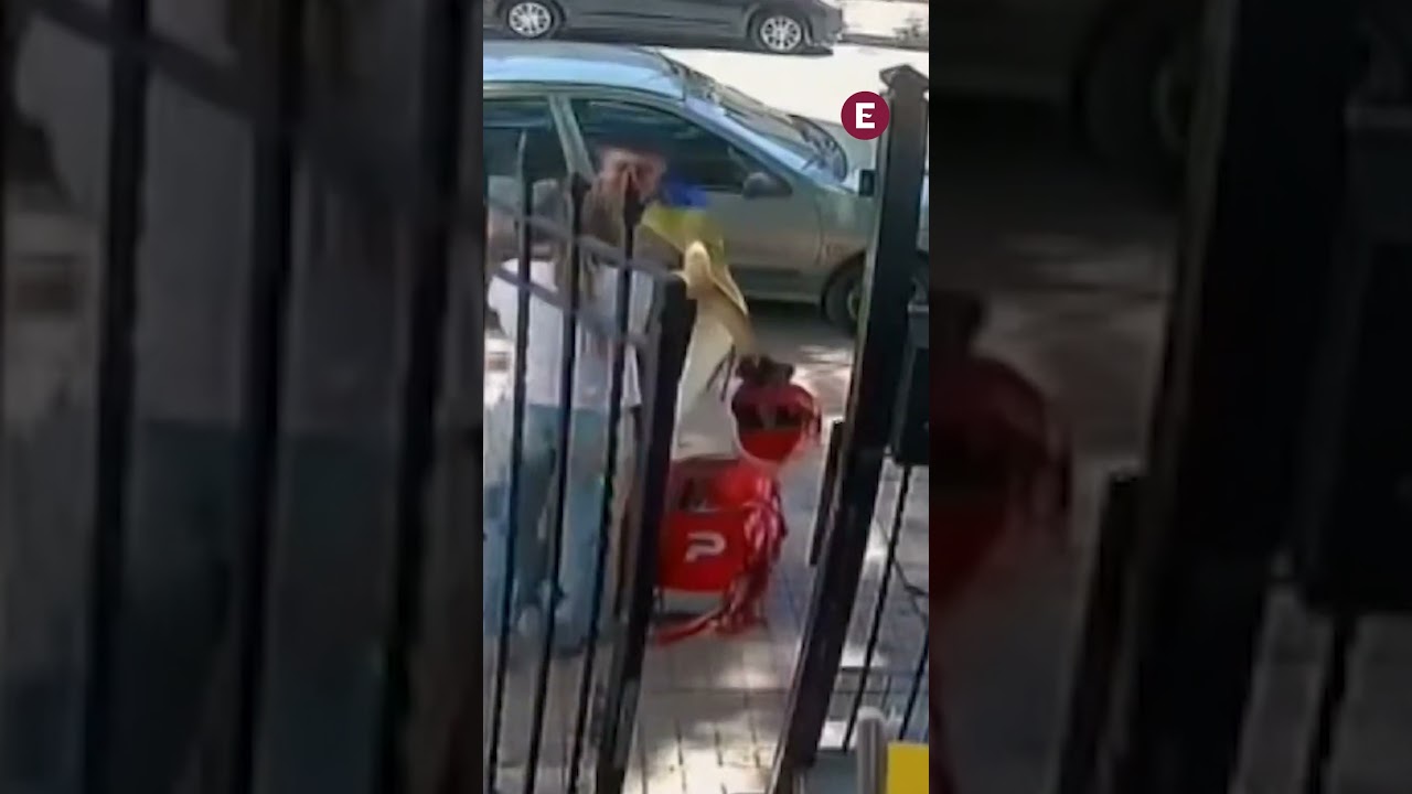 Abrazo viral en Argentina: emoci&oacute;n entre venezolana y repartidor