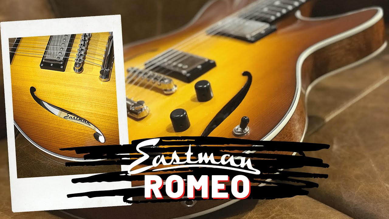 Eastman Romeo.  A Truly World Class, Unique Slimline Archtop Electric Guitar