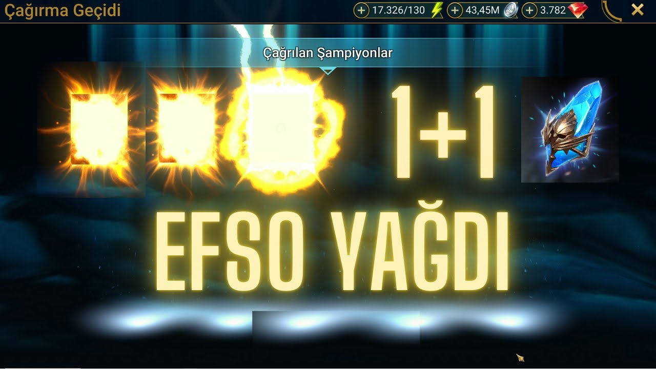 1+1 Mavi Taş Etkinliğinde Efsanevi Yağdı! Raid Shadow Legends