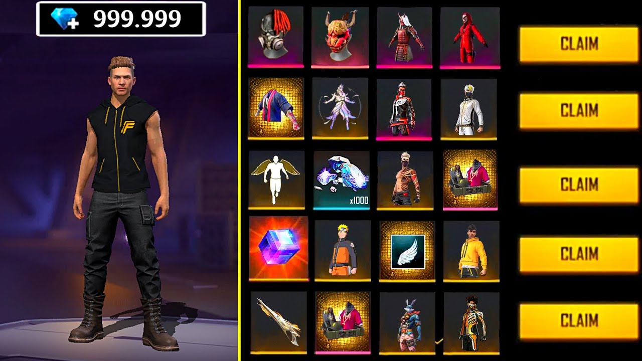 NOOB 👉 TO 👉 PRO 😱 CLAIM ALL ✔️ BUY DIAMONDS 💎 FREE FIRE