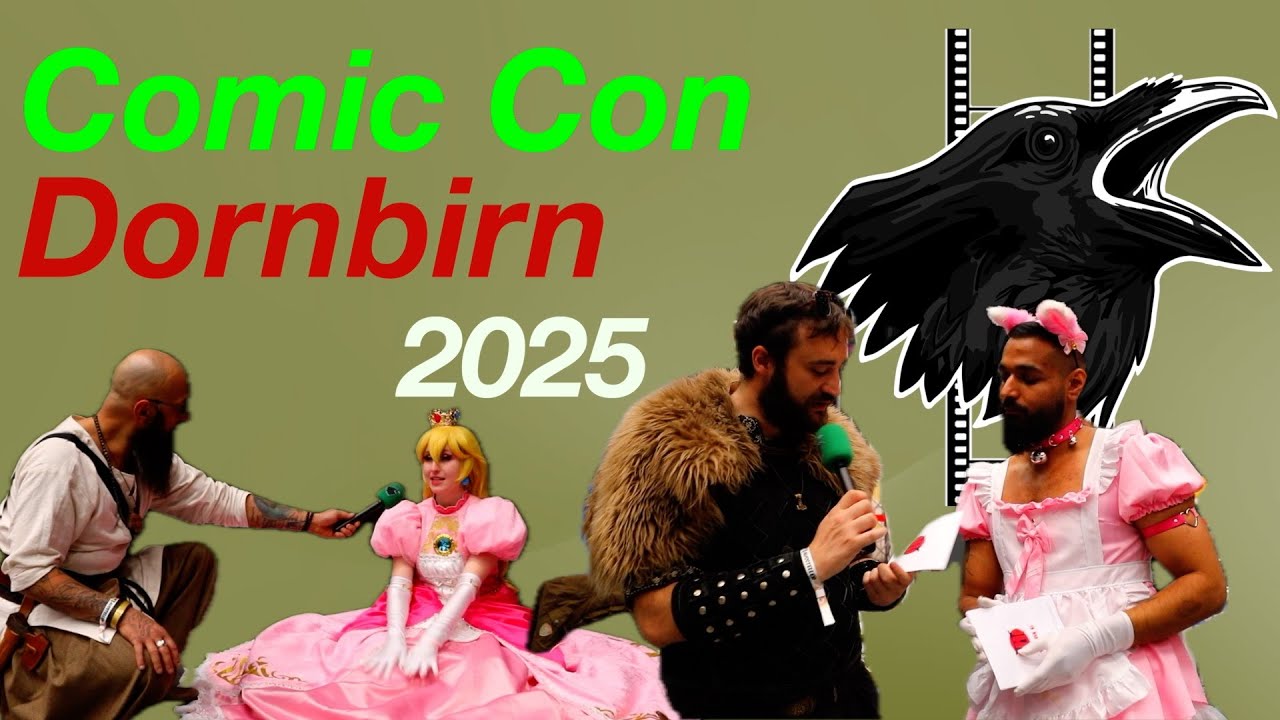 🎬 ERSTE COMIC CON ERLEBNIS! 🎭✨ | Comic Con 2025 Dornbirn
