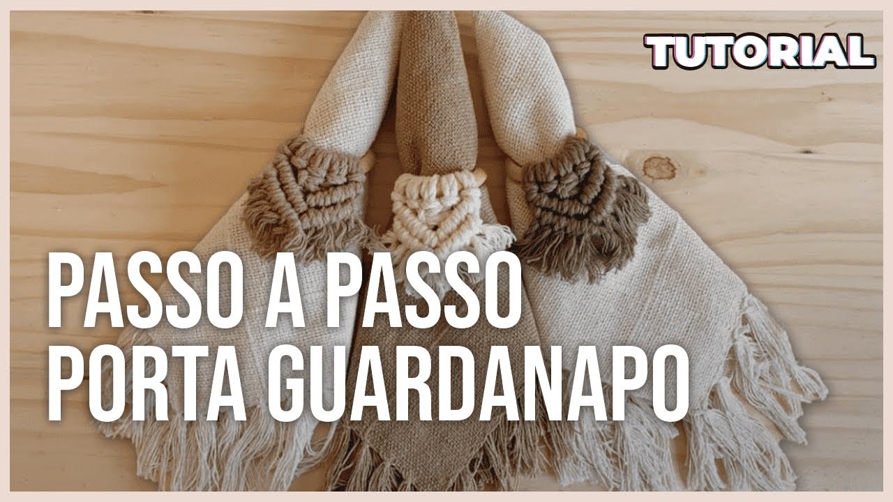 DIY - PASSO A PASSO PORTA GUARDANAPOS FÁCIL