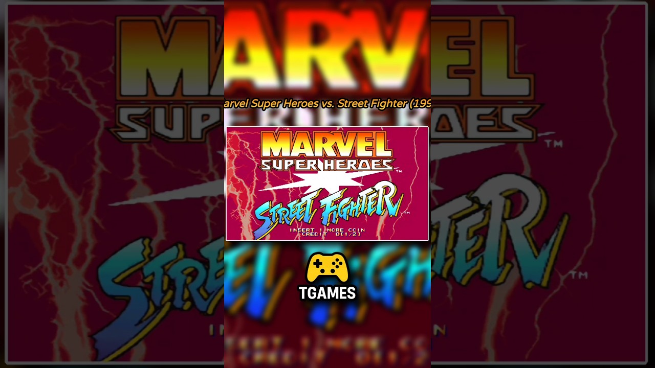 Marvel Super Heroes vs. Street Fighter (Arcade) 🎮 [1997] 