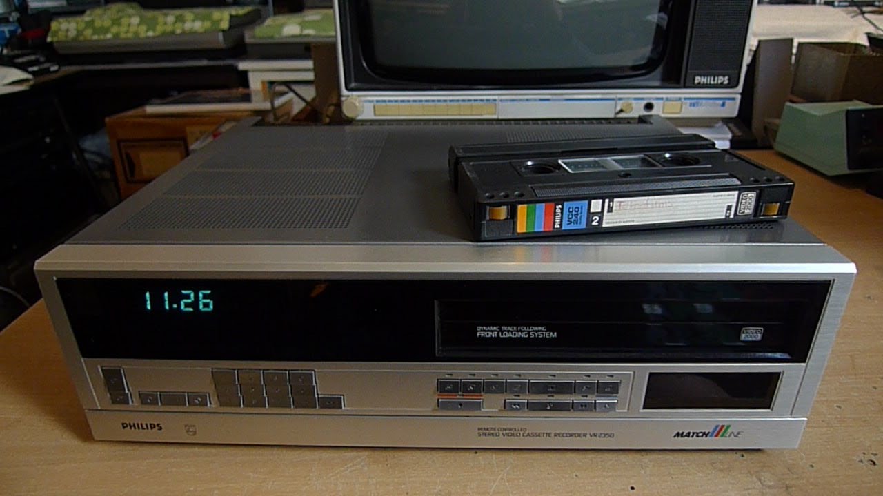 Philips MatchLine - VR 2350 - Stereo Video Cassette Recorder...  #1 (1983)