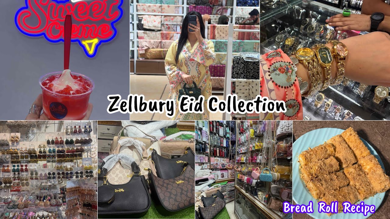 Zellbury Eid Collection😍Most affordable brand in Pakistan🇵🇰| Easy & quick bread roll