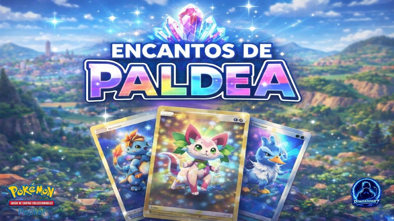 Pokémon TCG Pocket: Nueva colección Encantos de Paldea