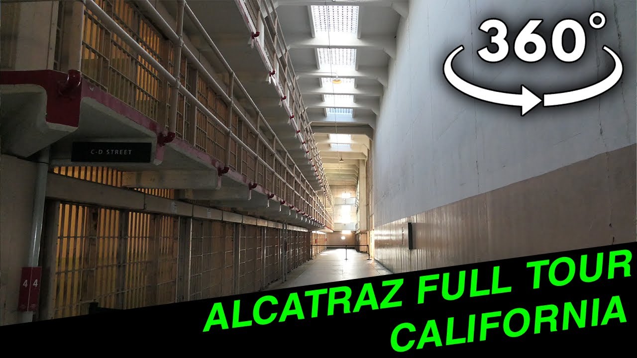 Exploring Alcatraz Cellhouse - 360° VR Tour (Part 2/3) - Dec 2021