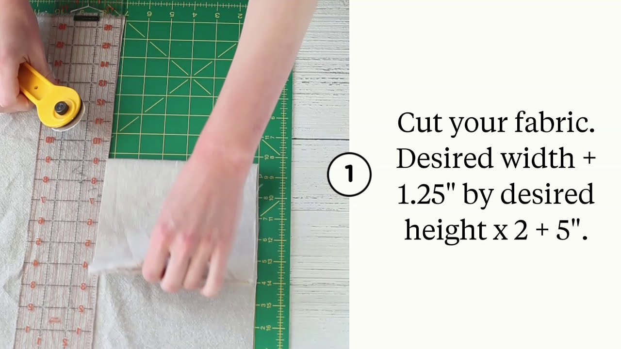 How to Sew a Drawstring Bag with French Seams