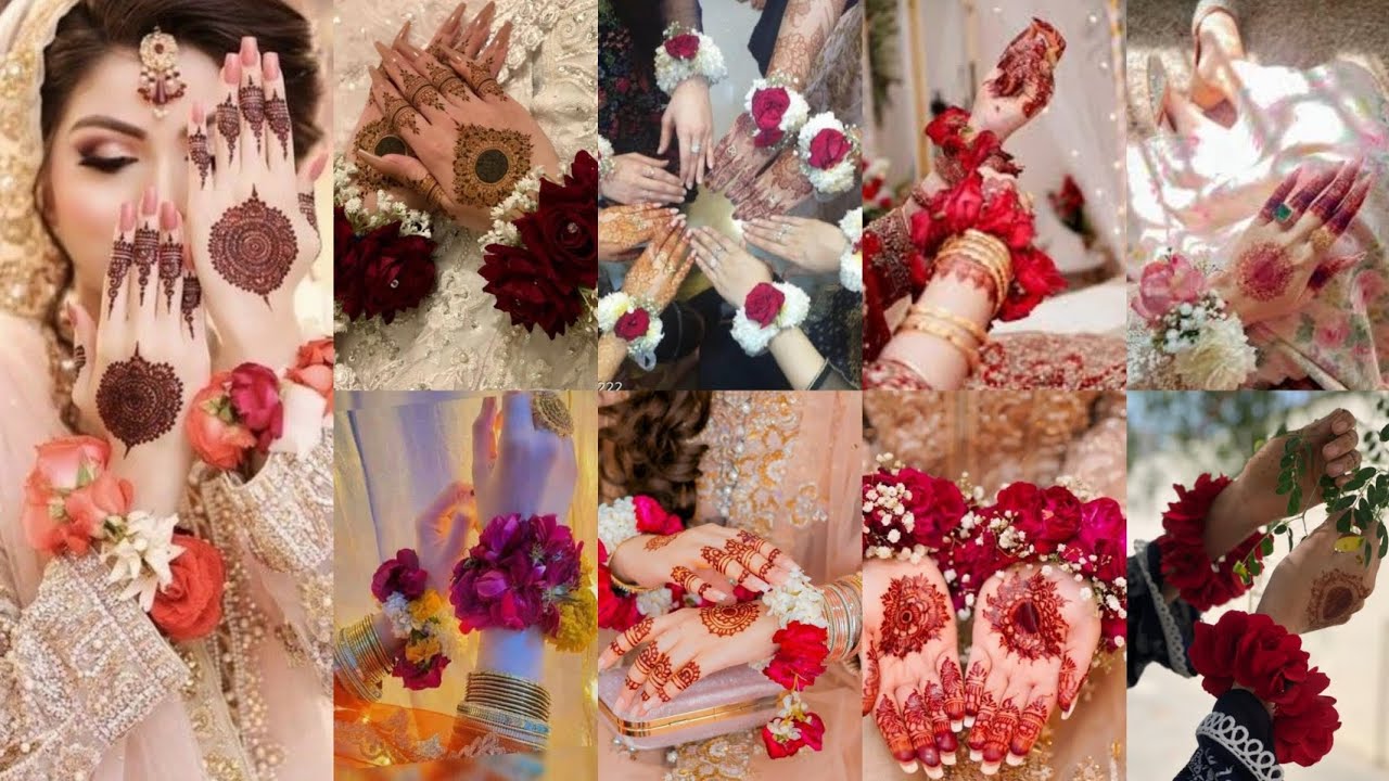 Beautiful gajra hands dp for girls #flower gajra dp #hand dpz for gajra #dpz #trendingvideo 