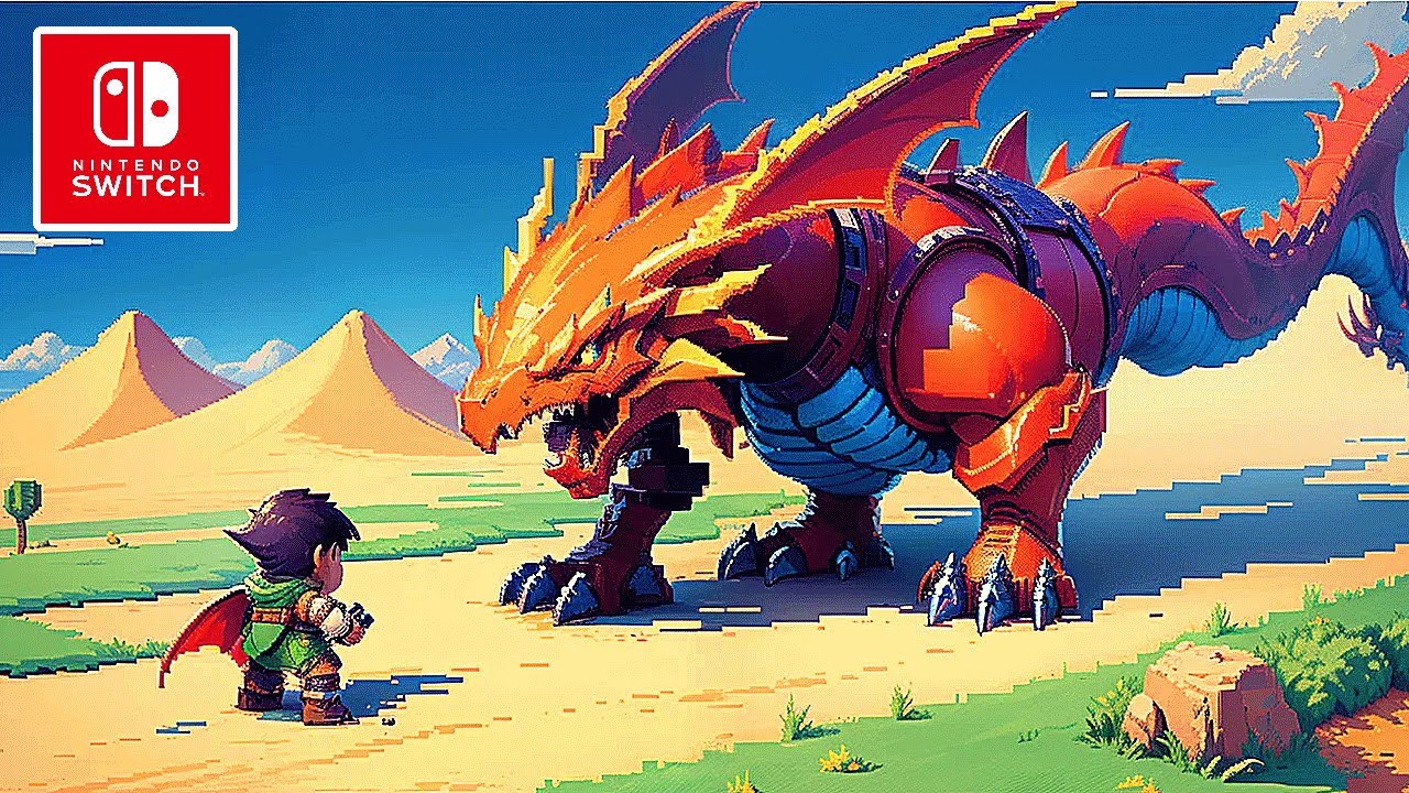 TOP 13 Awesome New 2D RPG Games For Nintendo Switch 2024 & 2025