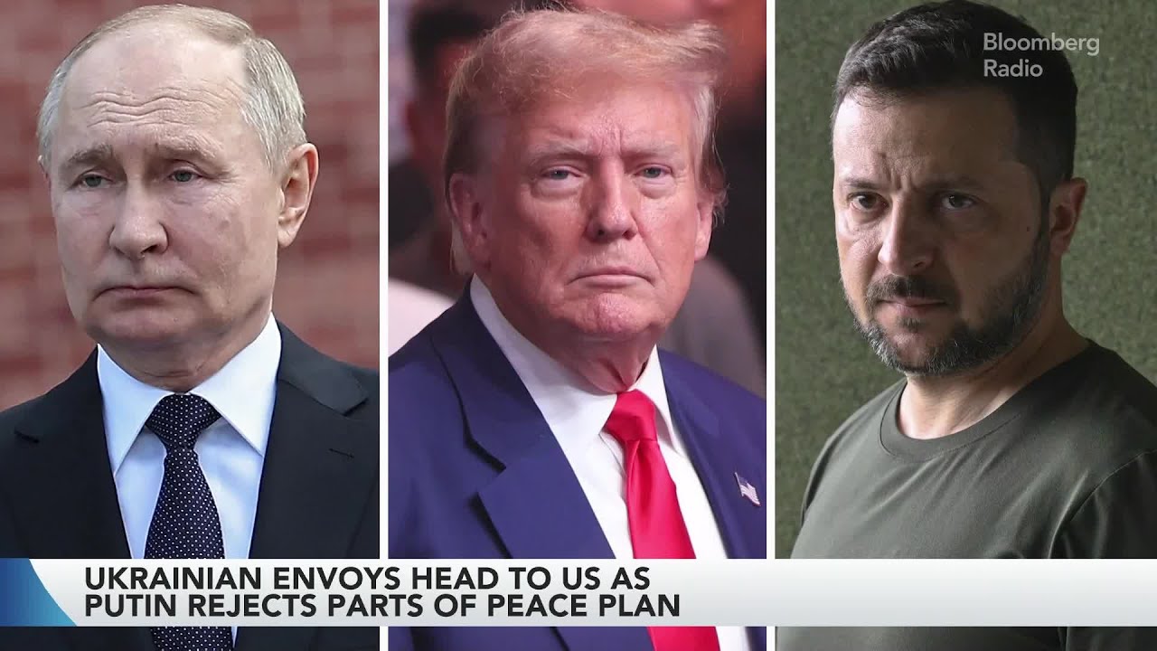 Ukrainian Envoys Head to US as Putin Rejects Parts of Peace Plan