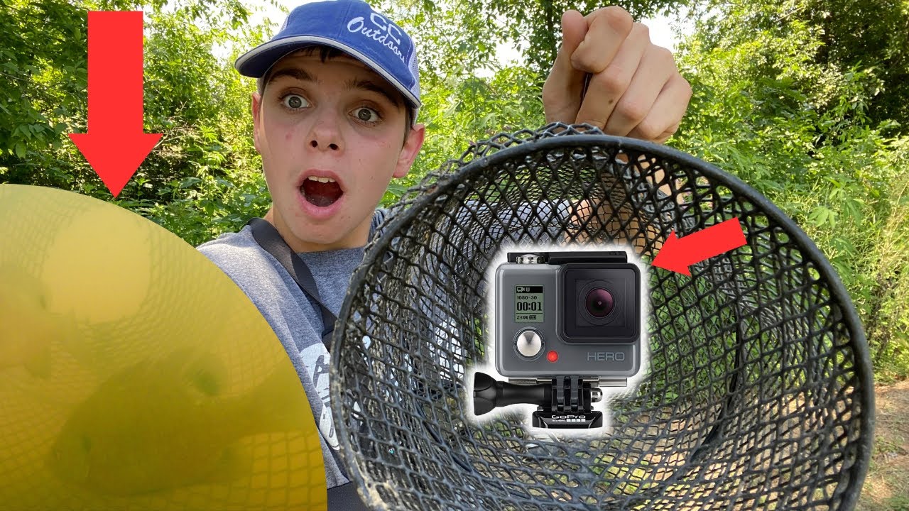 GoPro In Minnow Trap!!! (Epic Shots)