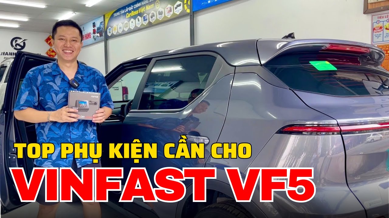 TOP 2 Phụ Kiện Bắt Buộc Cho VinFast VF5 - Phim Cách Nhiệt & Camera Hành Trình Nên Lắp Ngay